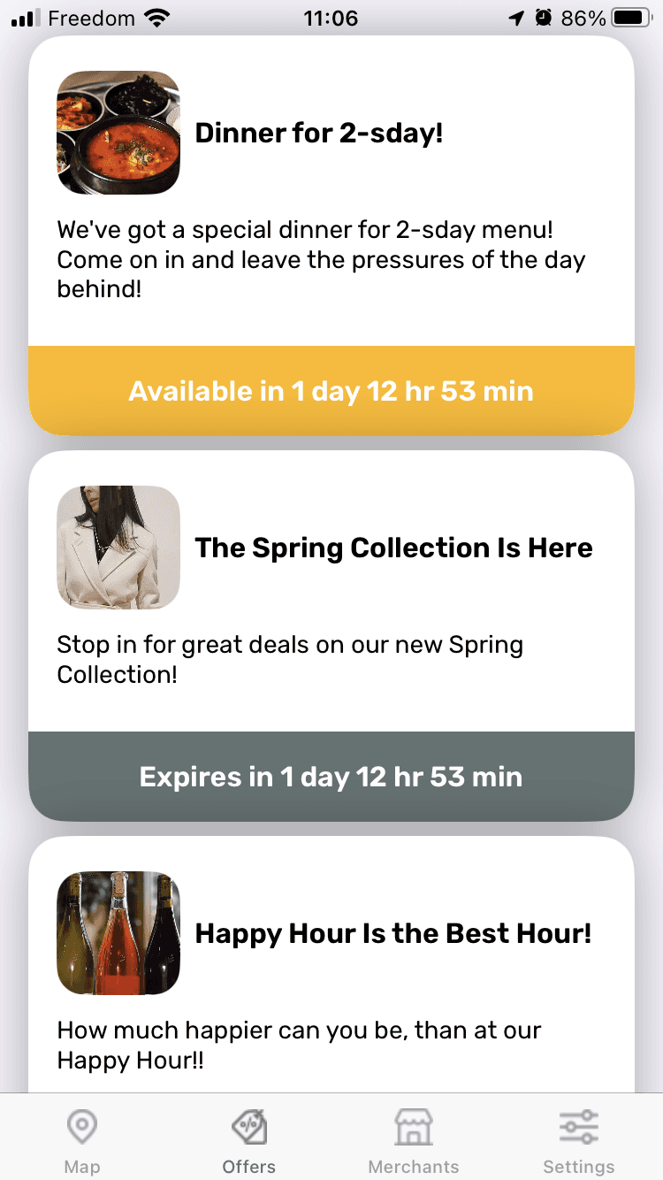 BeeChintzy app screen 2